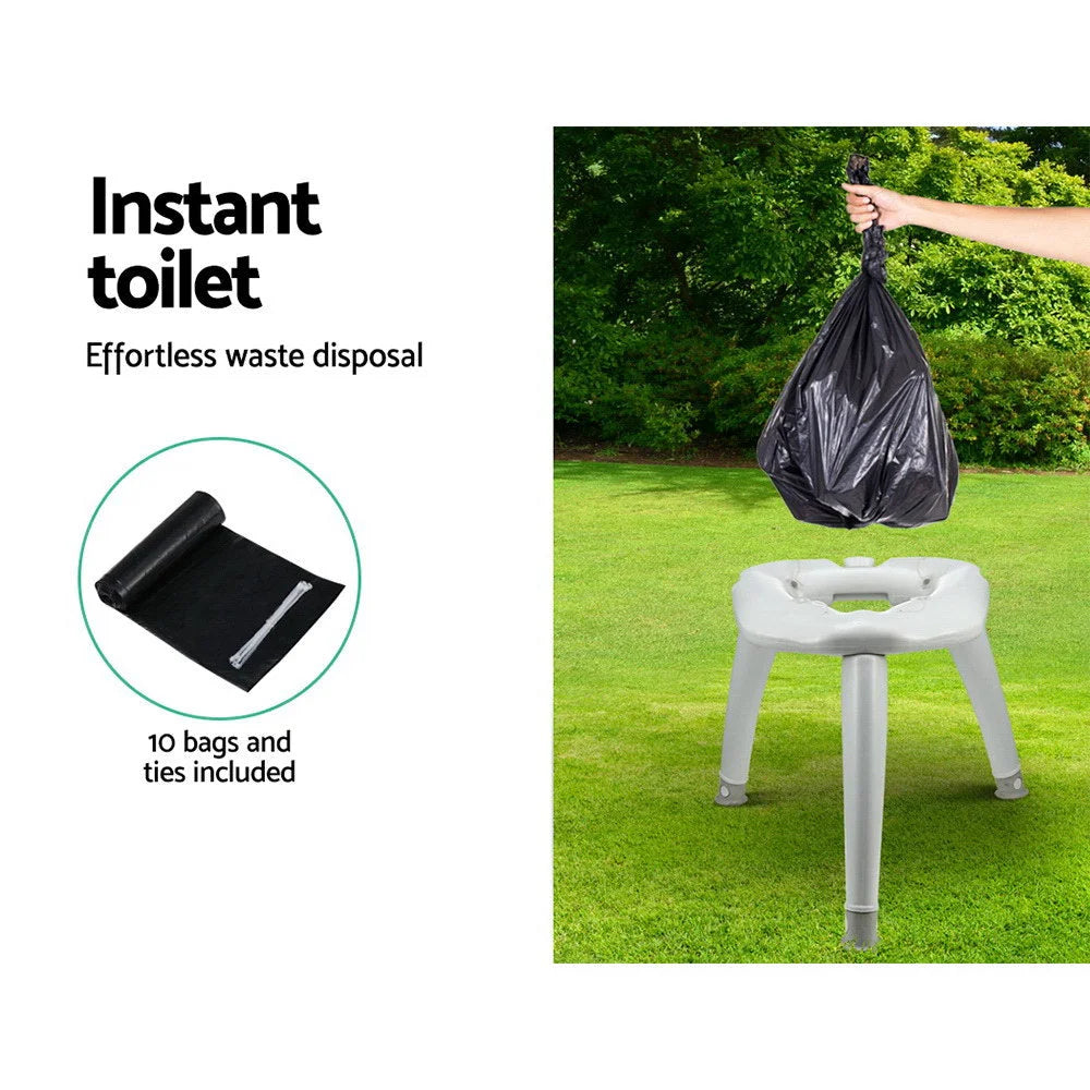 Portable Folding Camping Toilet Outdoor - Outdoor