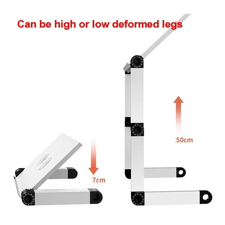 Portable Folding Laptop Desk with Adjustable Height