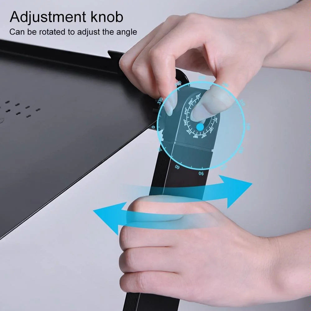 Portable Folding Laptop Desk with Height Adjustment