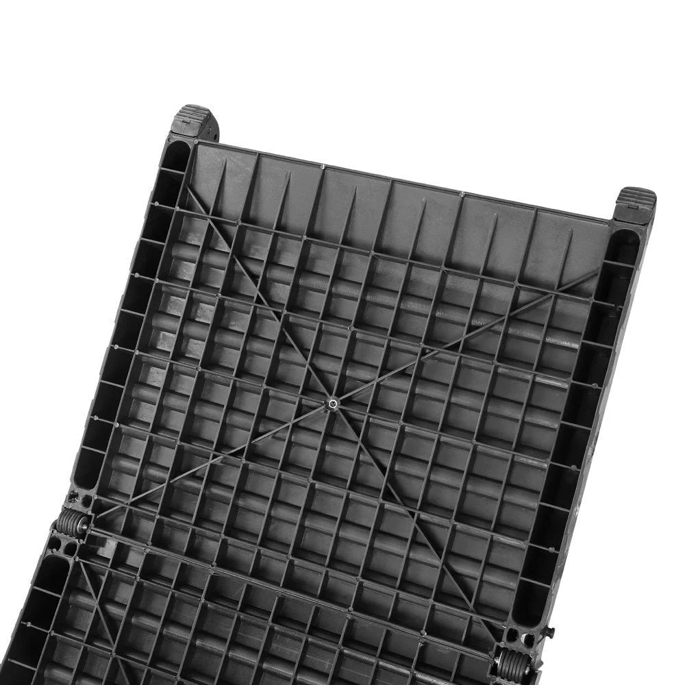Portable Folding Pet Ramp for Cars - Black - Dog Supplies