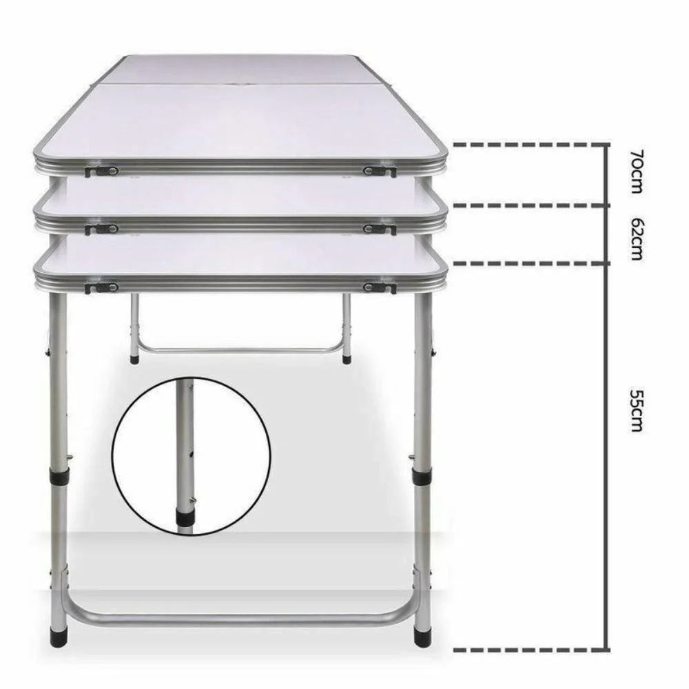 Portable Folding Picnic Camping Set BBQ Party Aluminium
