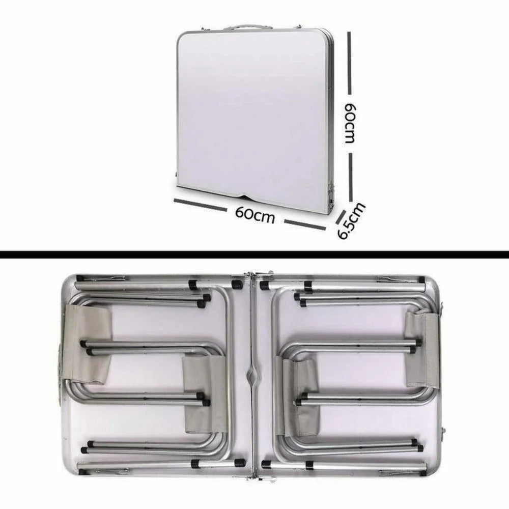 Portable Folding Picnic Camping Set BBQ Party Aluminium