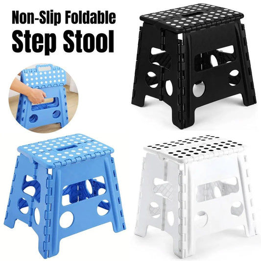 Portable Folding Plastic Stool Lightweight Collapsible