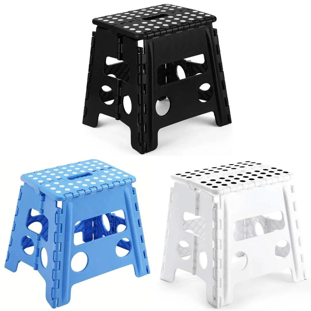Portable Folding Plastic Stool Lightweight Collapsible