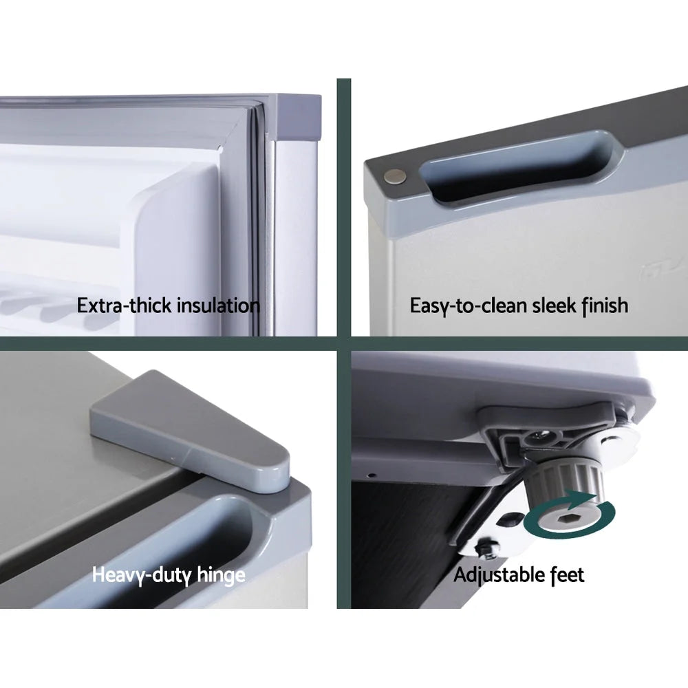 Portable Fridge 65L Bar Freezer Cooler Upright 12V/24V/240V