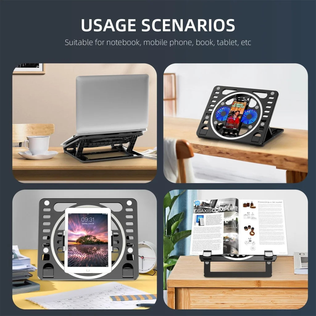 Portable Gaming Laptop Cooling Stand - Electronics >
