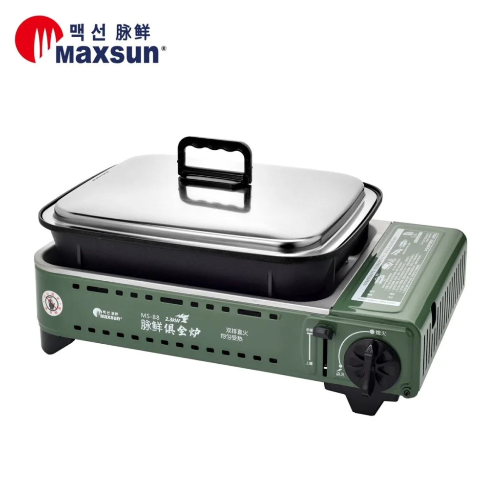 Portable Gas BBQ Stove PRO Grill Plate Burner Butane