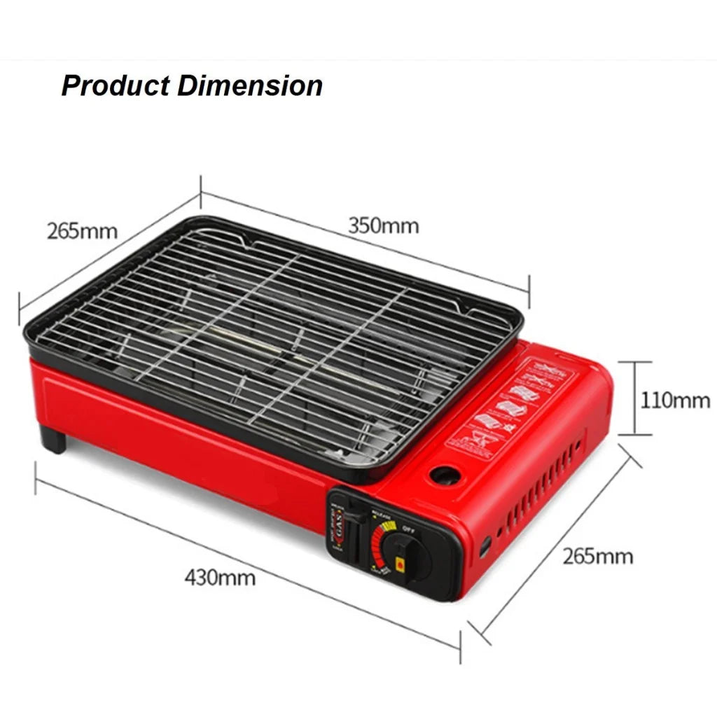 Portable Gas Stove Burner Butane BBQ Camping Cooker