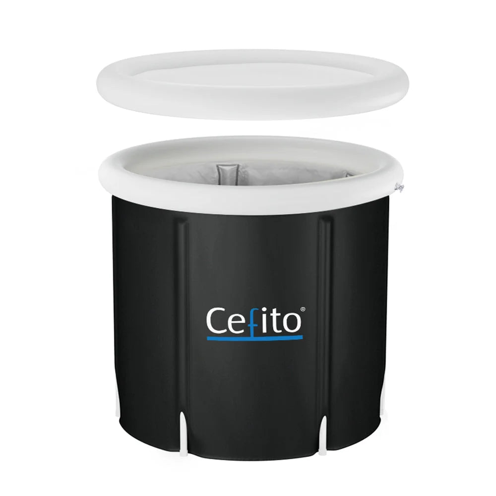 Portable Ice Bath Tub 75X75CM Inflatable Cold Water