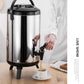 Portable Insulated Coffee Bubble Tea Pot Beer Barrel 2X 10L Cold/Heat with Dispenser - Premium