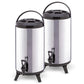 Portable Insulated Coffee Bubble Tea Pot Beer Barrel 2X 10L Cold/Heat with Dispenser - Premium