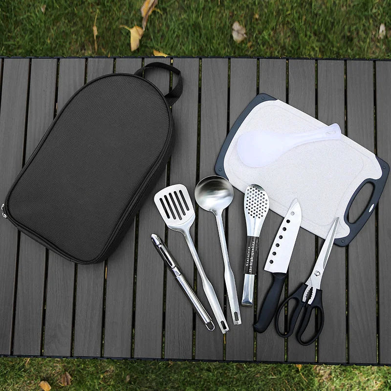 Portable Kitchen Utensil Storage Bag - Lightweight