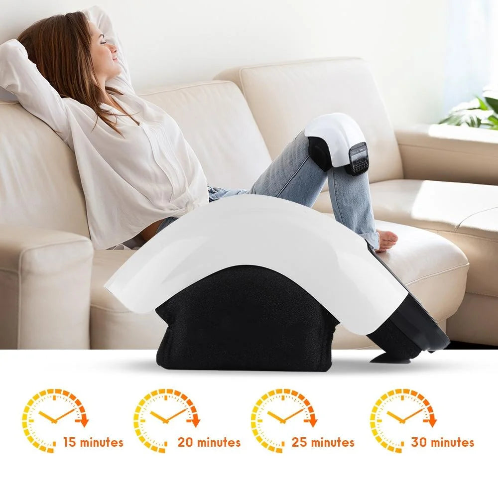 Portable Knee Massager With Infrared Heat Therapy Pain