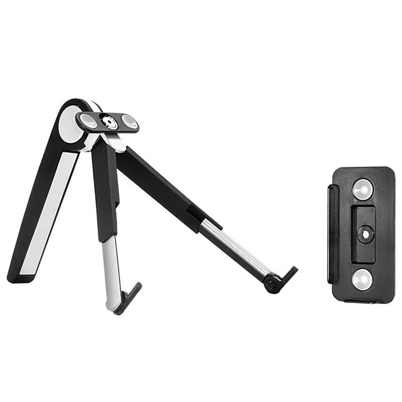 Portable Laptop and Tablet Stand - Foldable - Black