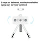 Portable Laptop and Tablet Stand - Foldable - White