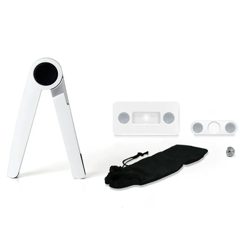 Portable Laptop and Tablet Stand - Foldable - White