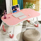 Portable Laptop Desk Stand - Foldable & Non-slip - Black