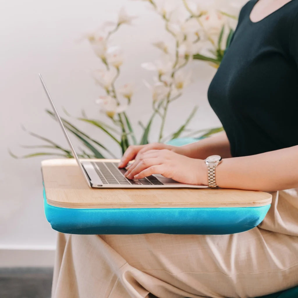 Portable Laptop Desk with Cushion Support - Furniture >