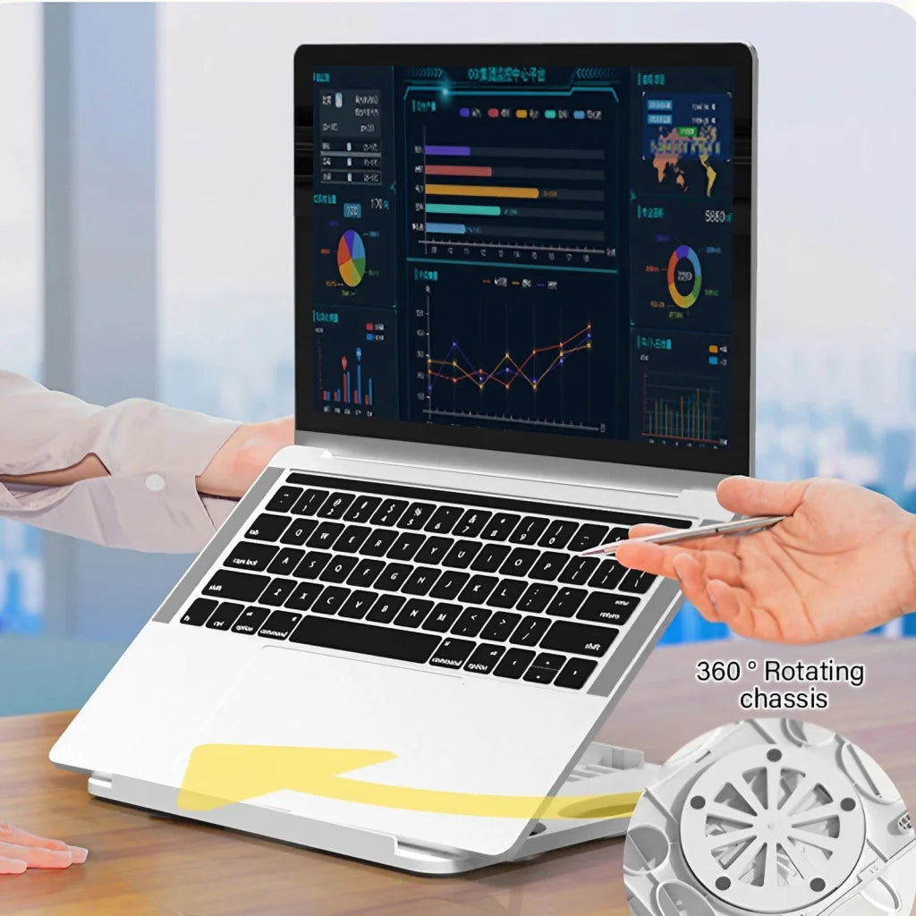 Portable Laptop Stand Foldable Adjustable Lazy Computer