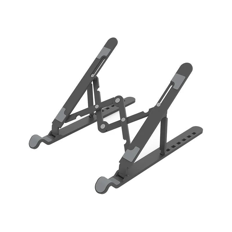 Portable Laptop Stand - Foldable - Black - Electronics >