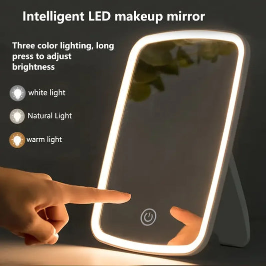 Portable LED light strip makeup mirror very suitable