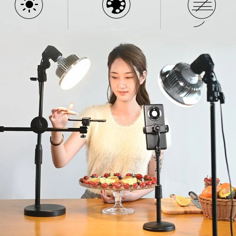 Portable Live Support Photography Light - 355w Mushroom