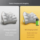 Portable Lumbar And Neck Massager For Car Gray Charging