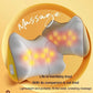 Portable Lumbar And Neck Massager For Car Gray Charging
