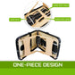 Portable Massage Table Bed Therapy Waxing 3-Fold 70cm
