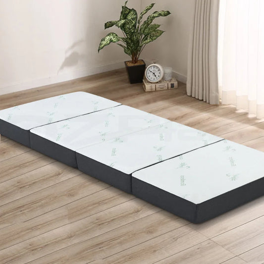 Portable Mattress Folding Foldable Foam Floor Bed Tri-Fold