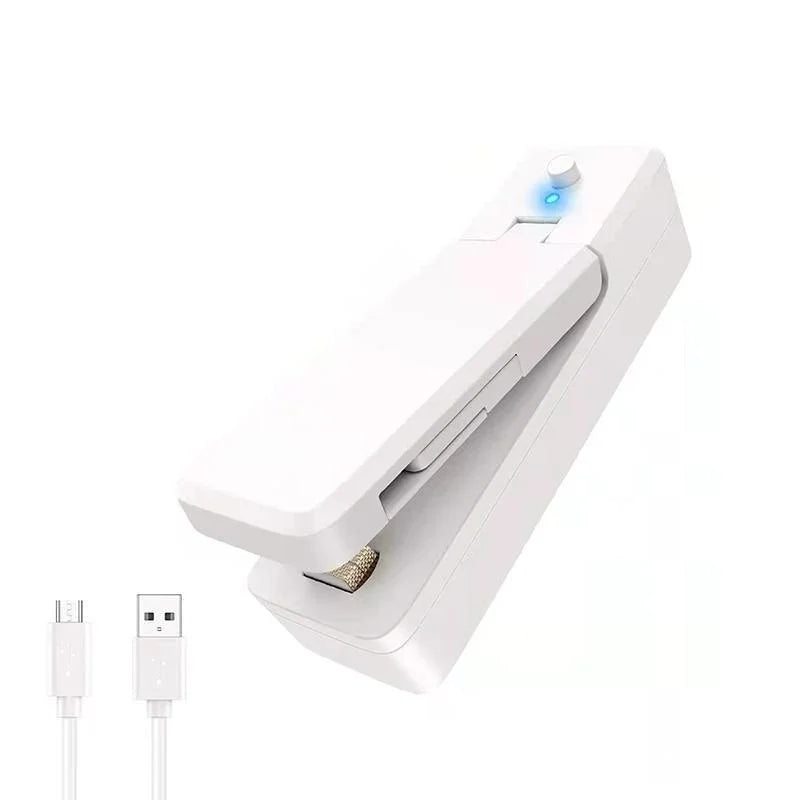 Portable Mini Heat Sealing Machine USB Rechargeable Food