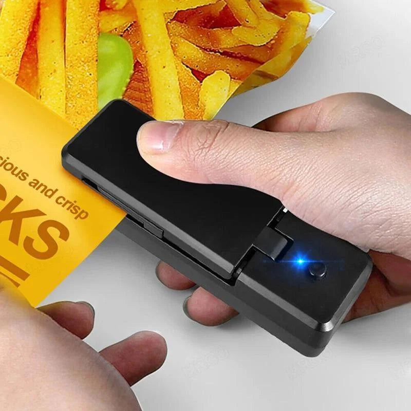 Portable Mini Heat Sealing Machine USB Rechargeable Food Sealer