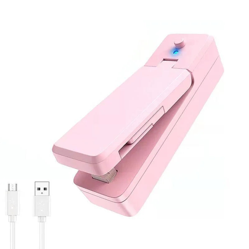 Portable Mini Heat Sealing Machine USB Rechargeable Food