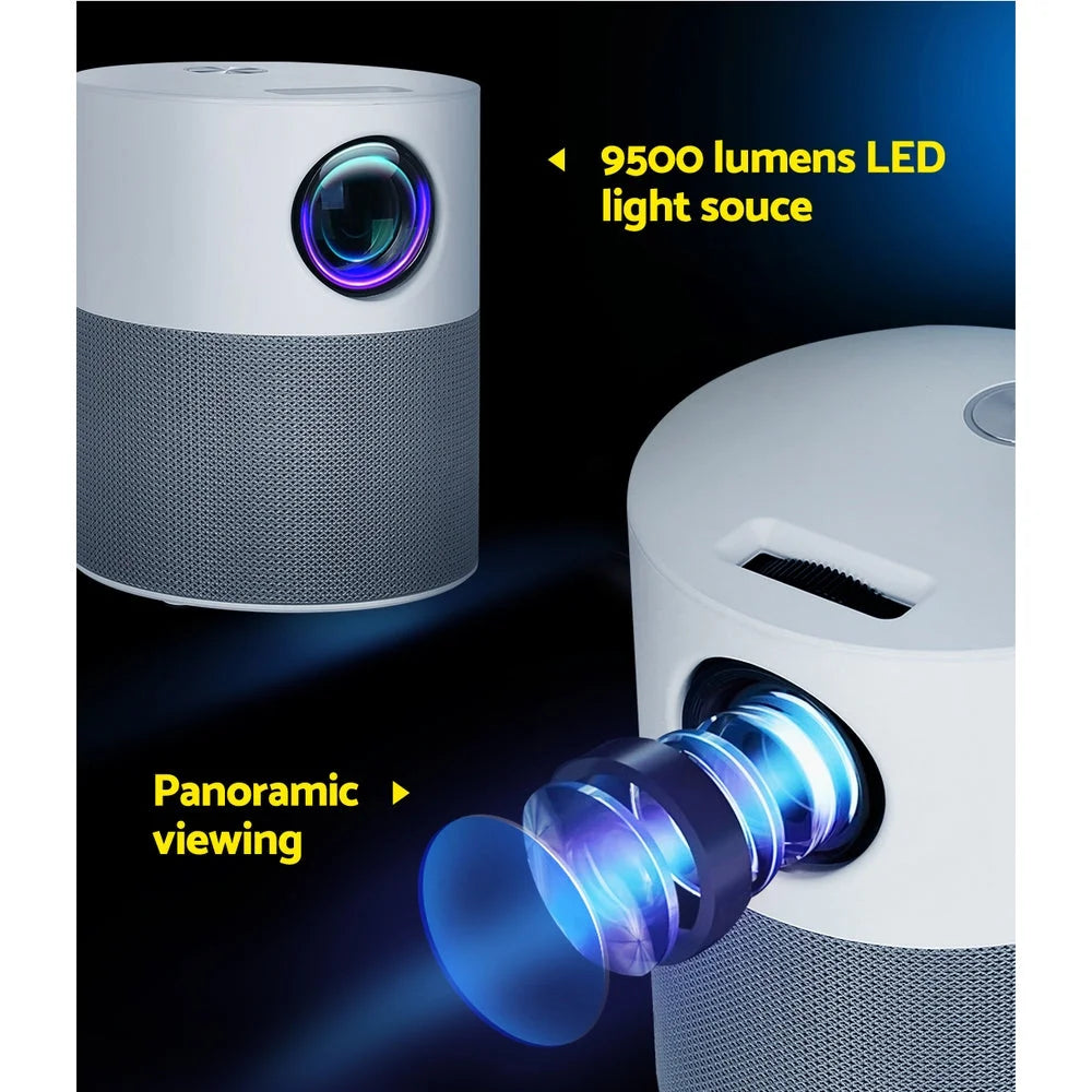 Portable Mini Video Projector 1080P WiFi Home Theater HDMI