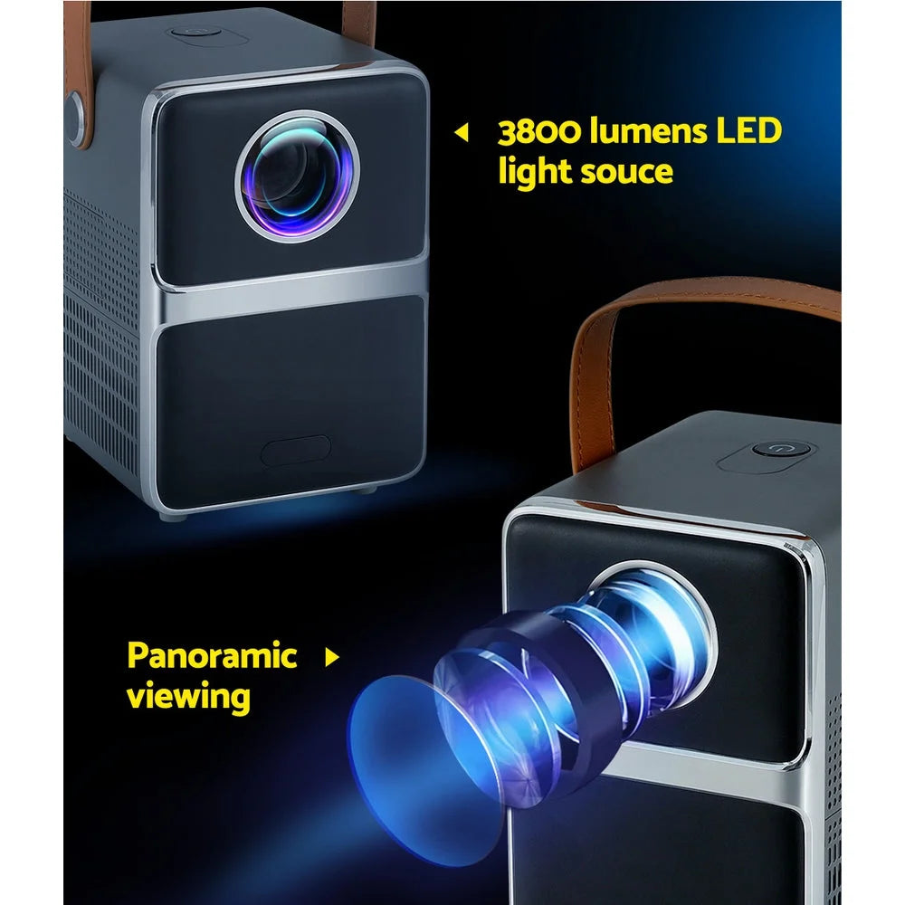 Portable Mini Video Projector 4K WiFi Home Theater HDMI