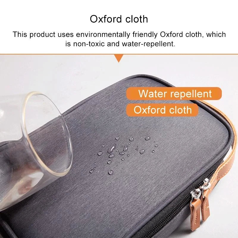 Portable Multi Function Headphone Charger Data Cable Storage Bag