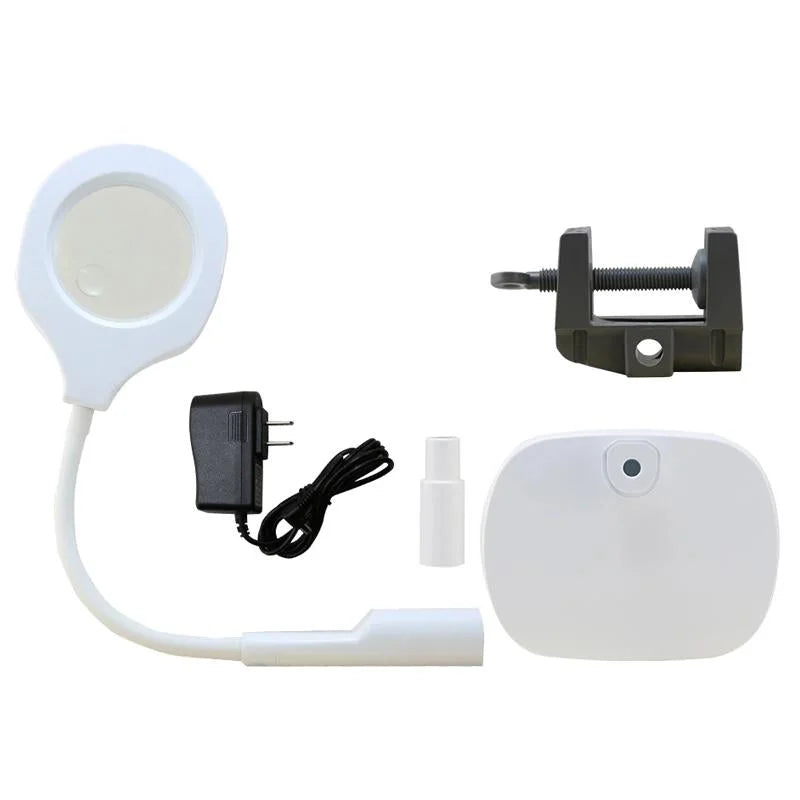 Portable Multi-function Magnifying Lamp - 220v - Tools >