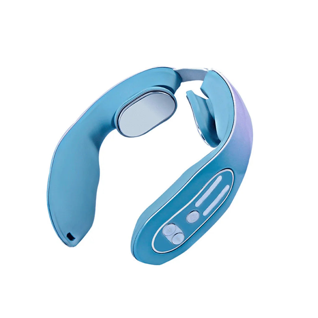 Portable Neck and Shoulder Massager with Heat and Pulse