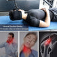 Portable Neck Pain Relief Hammock Massager Black / Dark