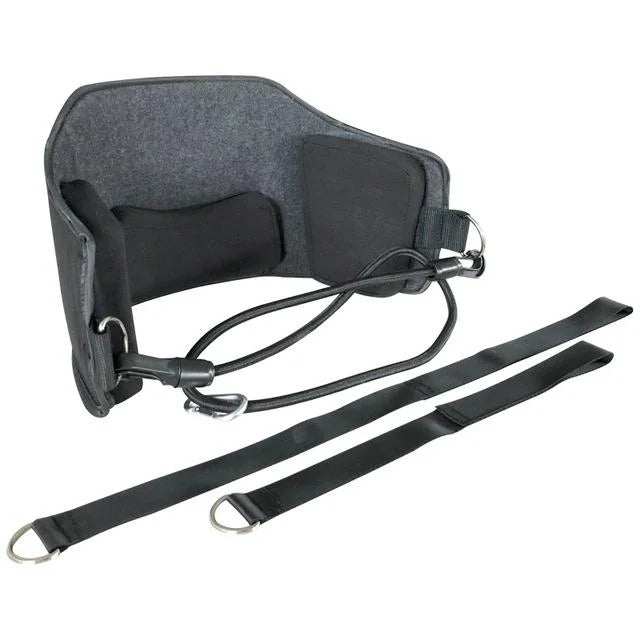 Portable Neck Pain Relief Hammock Massager Black / Dark