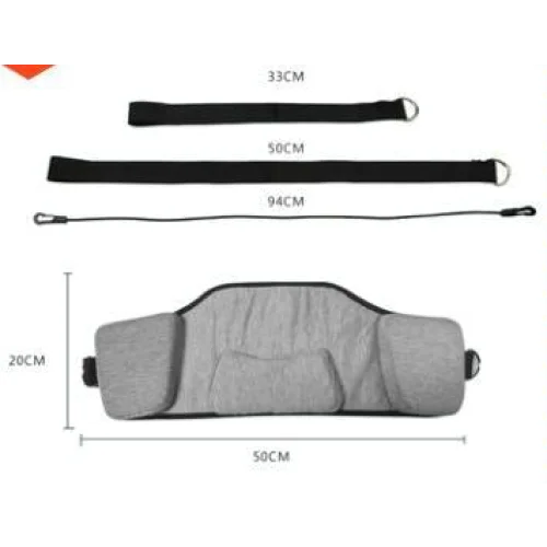 Portable Neck Pain Relief Hammock Massager Black / Dark