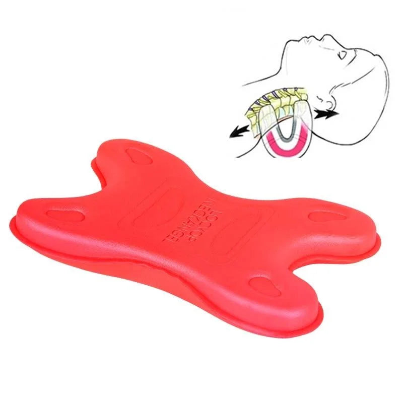 Portable Neck Pillow For Cervical Spine Stretching Massager