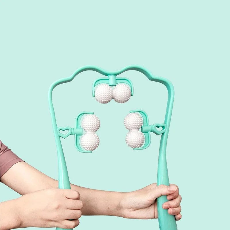 Portable Neck & Shoulder Massager Green - Health & Beauty >