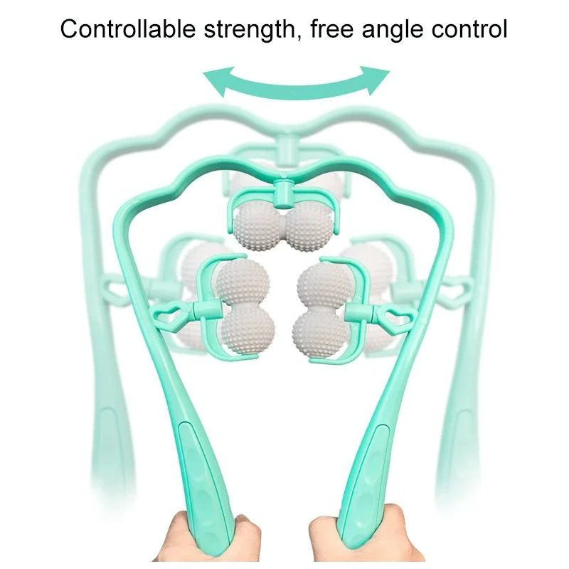 Portable Neck & Shoulder Massager Green - Health & Beauty >