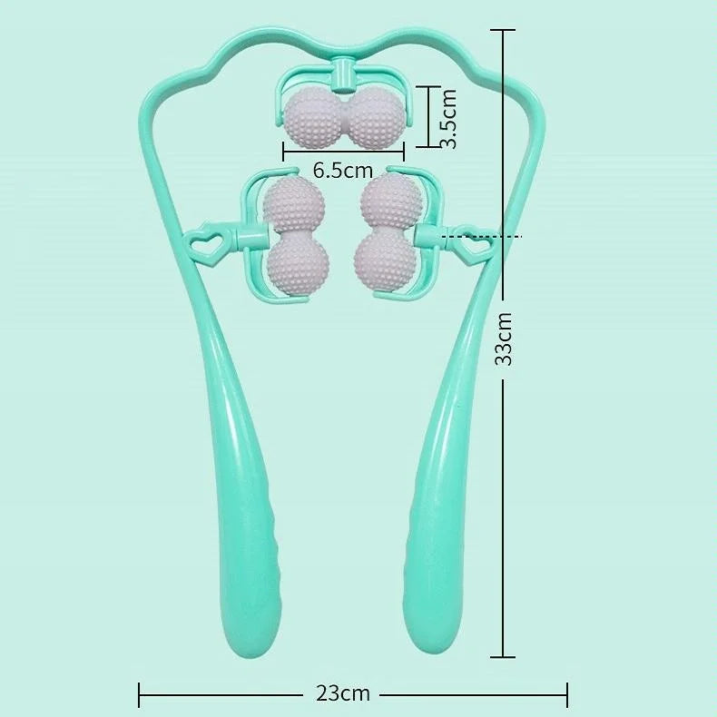 Portable Neck & Shoulder Massager Green - Health & Beauty >