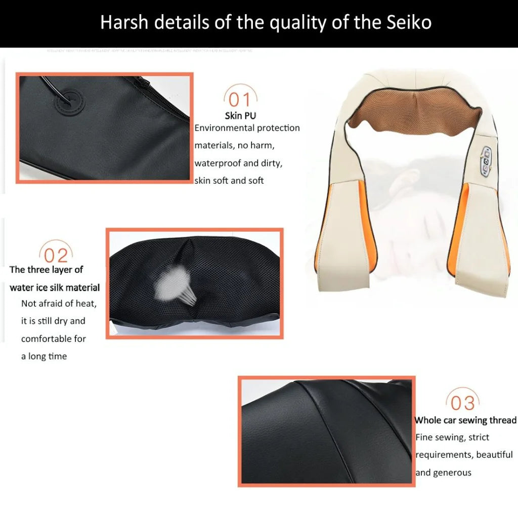 Portable Neck & Shoulder Vibration Massager Usb Charging