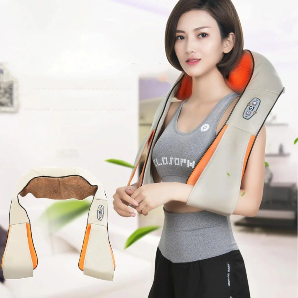 Portable Neck & Shoulder Vibration Massager Usb Charging