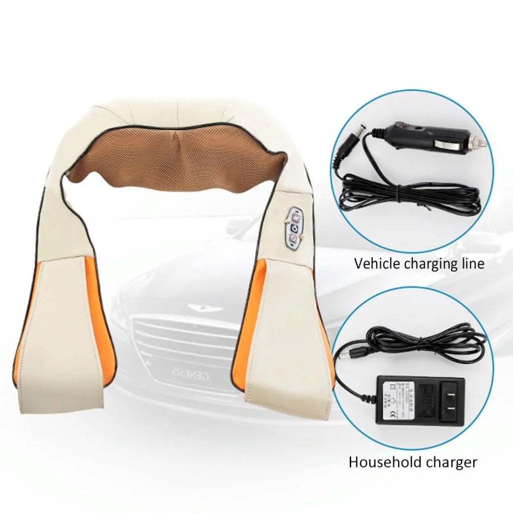 Portable Neck & Shoulder Vibration Massager Usb Charging