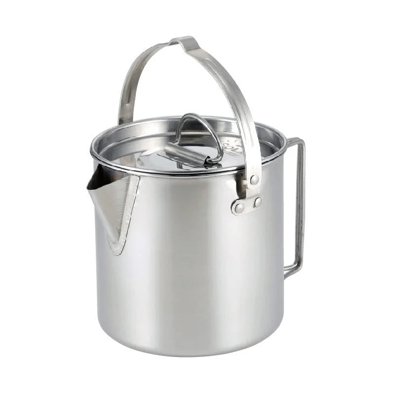Portable Outdoor Camping Kettle for Coffee Tea and Cooking