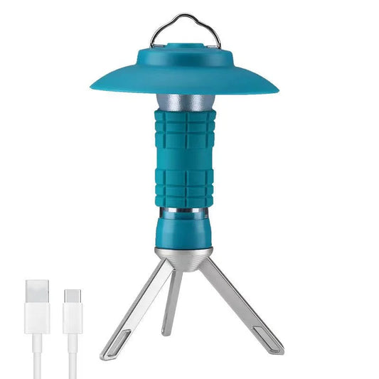 Portable Outdoor Camping Lantern with Tripod Stand Soft